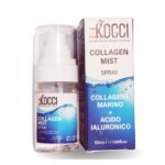 Spray al collagene e acido ialuronico Kocci VIP con cinque proprietà anti-età per pelle idratata, tonica e luminosa