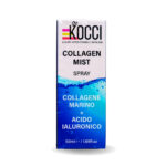 Spray al collagene e acido ialuronico Kocci VIP con cinque proprietà anti-età per pelle idratata, tonica e luminosa