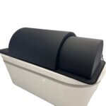 Sauna Dome Pro Kocci.vip con struttura in legno di pino, pietre Tourmaline e Germanium